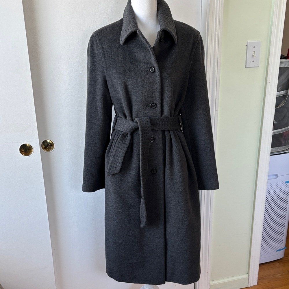 Maska Piacenza Wool Grey Coat 10